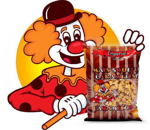 Imperial Popcorn Clown Caramel