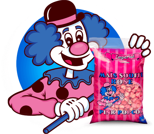 Imperial popcorn Clown Pink
